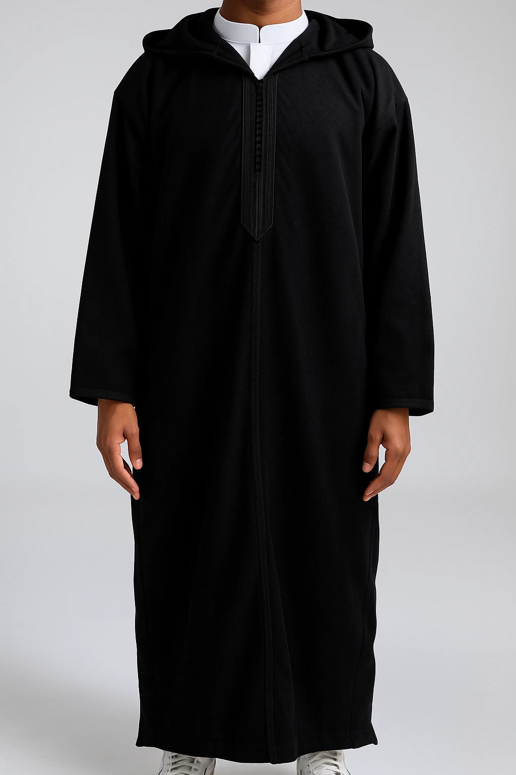 Triple Black Milifa Djellaba