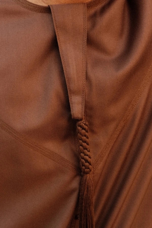 Light Brown Emirati Thobe | Light Brown Thobe | Al-Layth