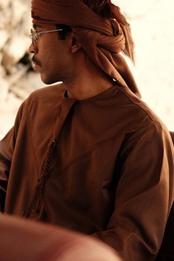 Light Brown Emirati Thobe | Light Brown Thobe | Al-Layth