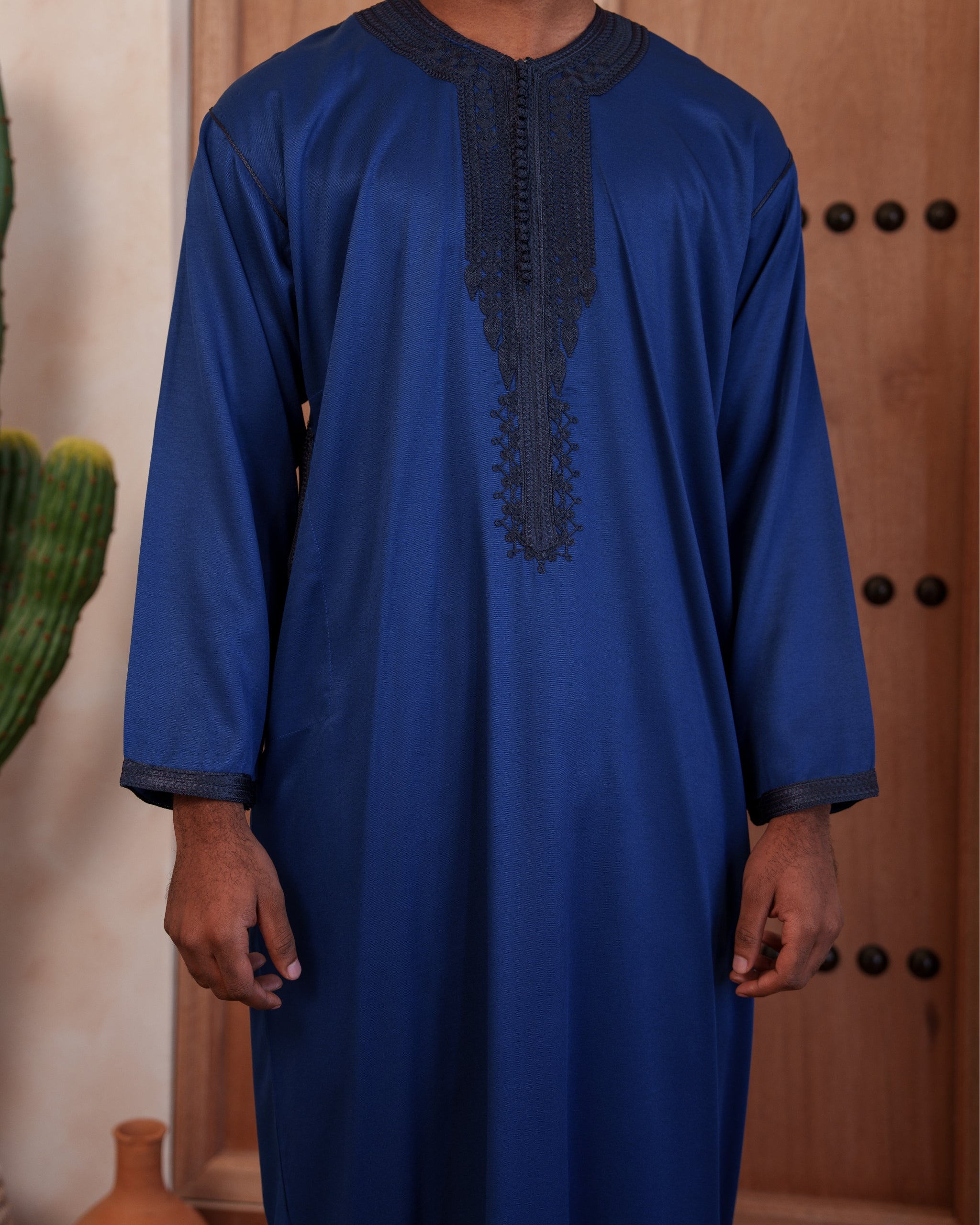 Midnight Navy Moroccan Kaftan