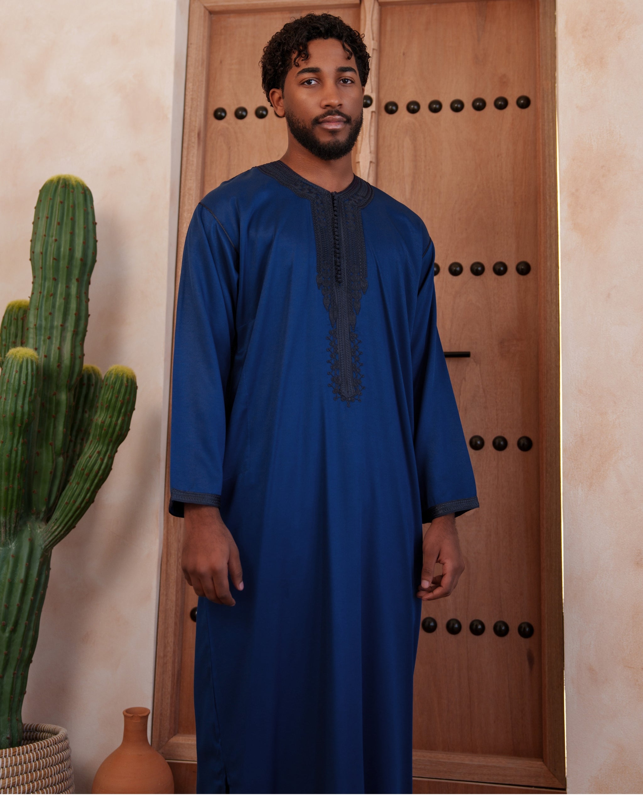 Midnight Navy Moroccan Kaftan