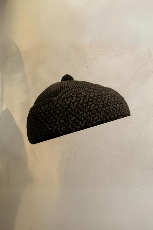 Dark Brown Moroccan Beanie | Brown Moroccan Beanie | Al-Layth