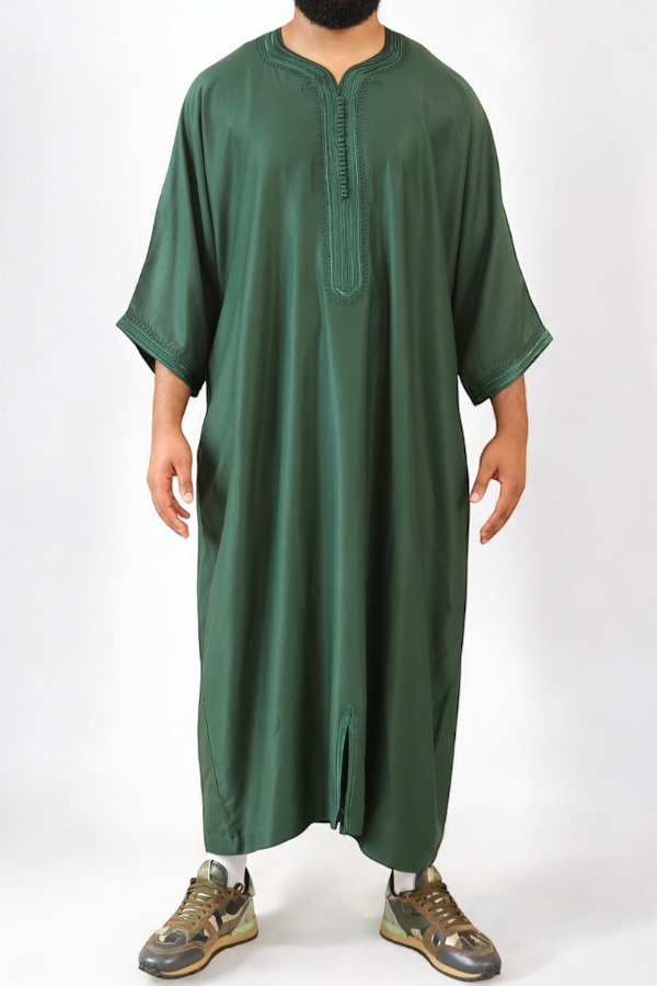 Emerald Green Luxe Thobe