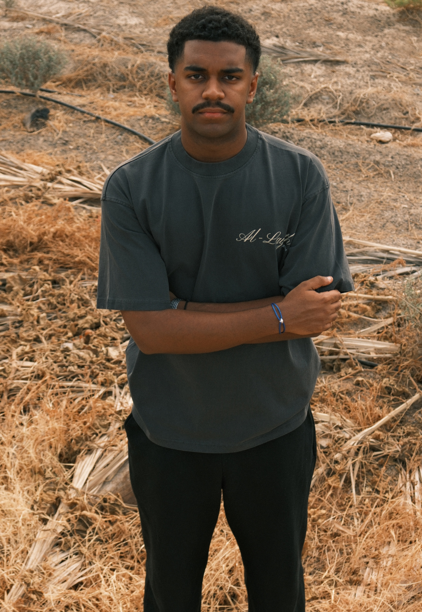 Collection of Al-Layth Foundations Oversized T Shirt - Volcanic Ash Grey in a gallery layout