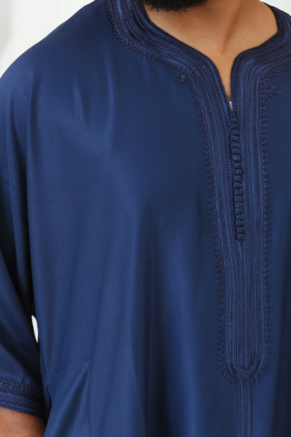 Midnight Navy Luxe Thobe