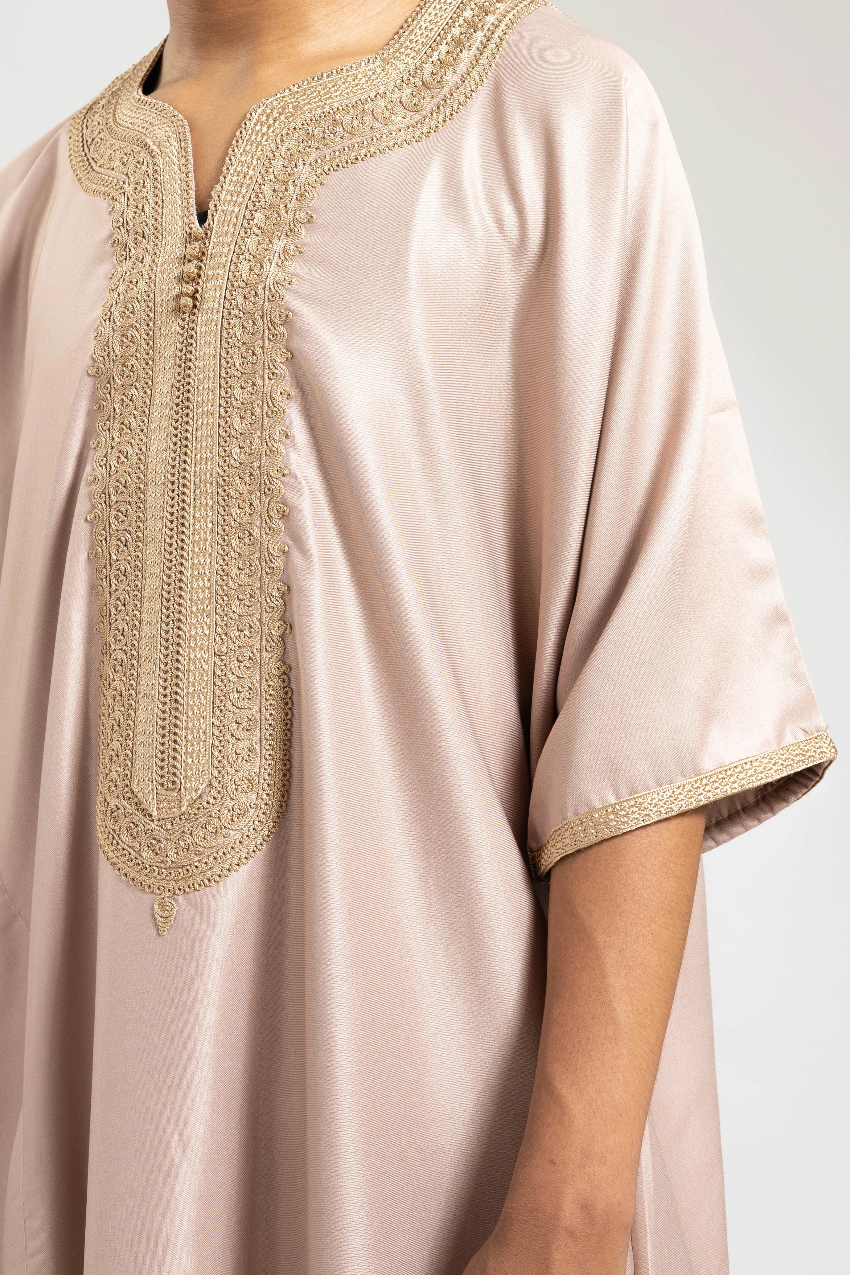 Brown Moroccan Thobe | Classic Moroccan Thobe | Al-Layth