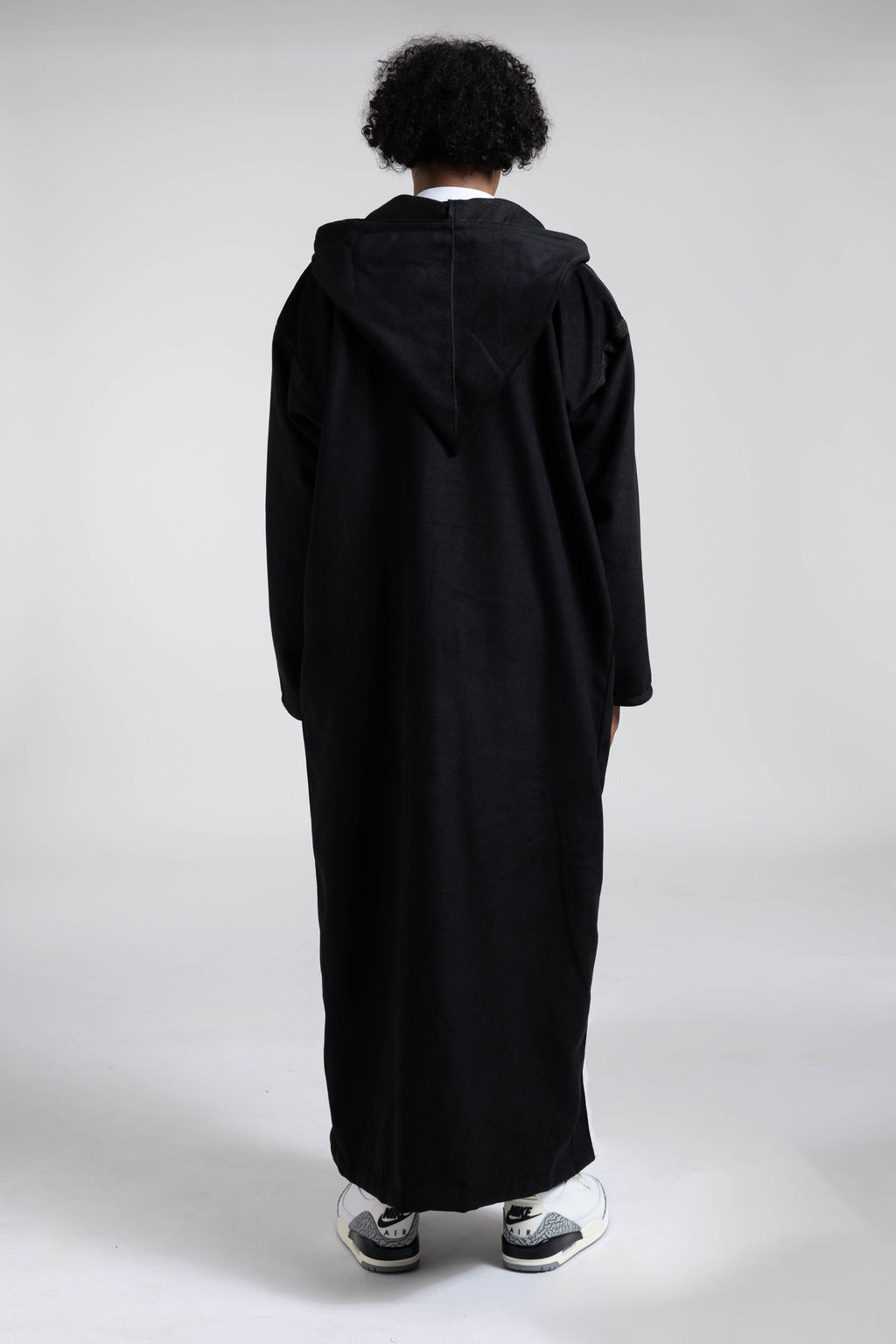 Triple Black Milifa Djellaba