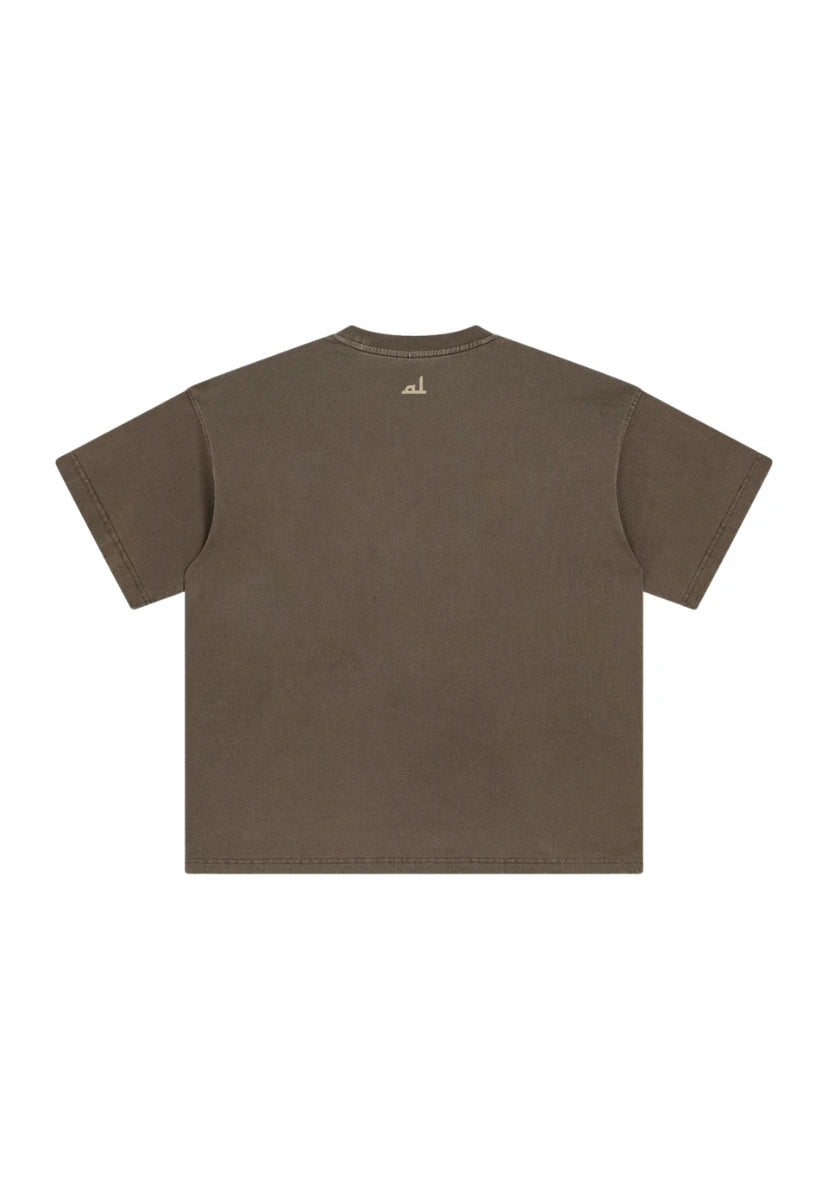 Collection of Men's Oversized T-Shirt: Mallard Brown T-Shirt | Al-Layth in a gallery layout