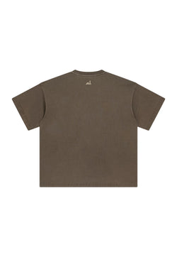 Collection of Men's Oversized T-Shirt: Mallard Brown T-Shirt | Al-Layth in a gallery layout