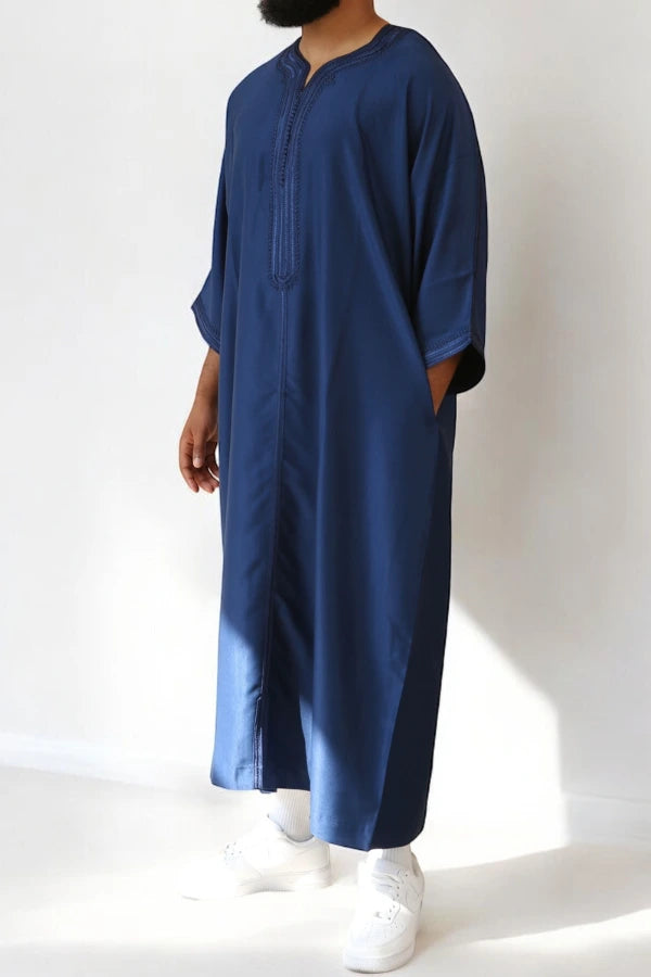 Midnight Navy Luxe Thobe