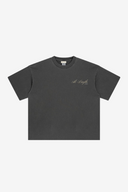 Oversized Crew Neck T-Shirt | Ash Grey T-Shirt | Al-Layth